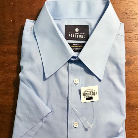 stafford short sleeve dress shirts